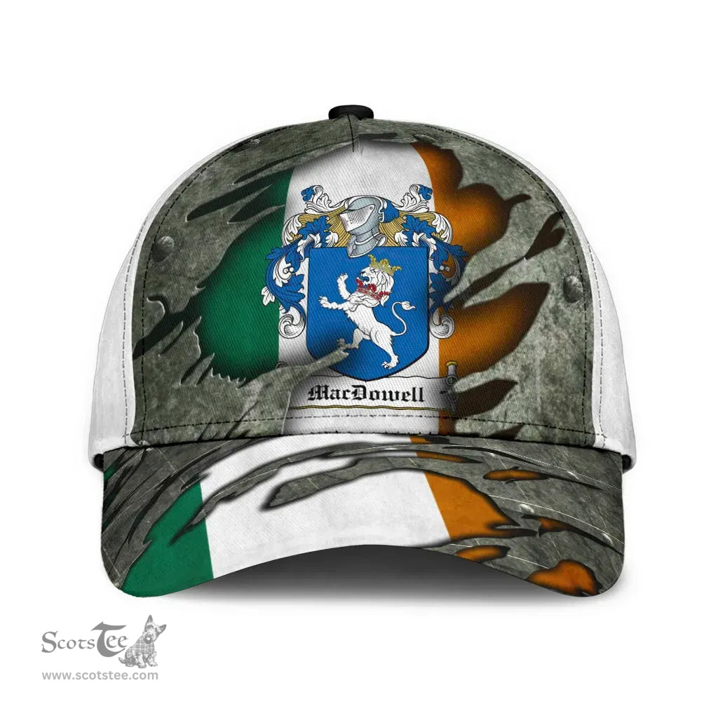 Irish Macdowell Coat Of Arms Family Crest Ireland Cap Irish In Me Cap