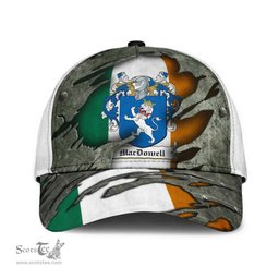 Irish Macdowell Coat Of Arms Family Crest Ireland Cap Irish In Me Cap