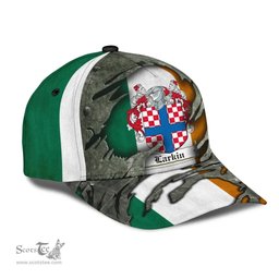 Irish Larkin Coat Of Arms Family Crest Ireland Cap Irish In Me Cap