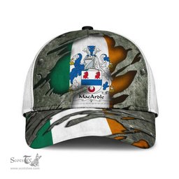 Irish Macardle Coat Of Arms Family Crest Ireland Cap Irish In Me Cap