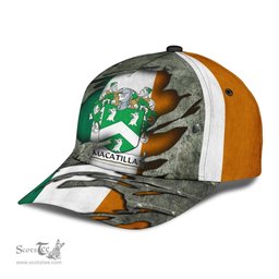 Irish Macatilla Coat Of Arms Family Crest Ireland Cap Irish In Me Cap