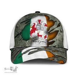 Irish Maccarthy Coat Of Arms Family Crest Ireland Cap Irish In Me Cap