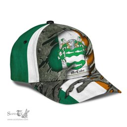 Irish Mccabe Coat Of Arms Family Crest Ireland Cap Irish In Me Cap