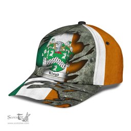 Irish Lloyd Coat Of Arms Family Crest Ireland Cap Irish In Me Cap