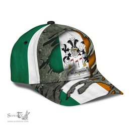Irish Mcalindon Coat Of Arms Family Crest Ireland Cap Irish In Me Cap