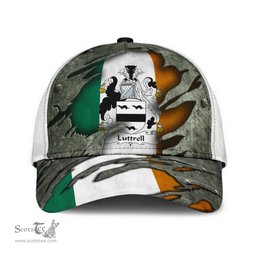 Irish Luttrell Coat Of Arms Family Crest Ireland Cap Irish In Me Cap