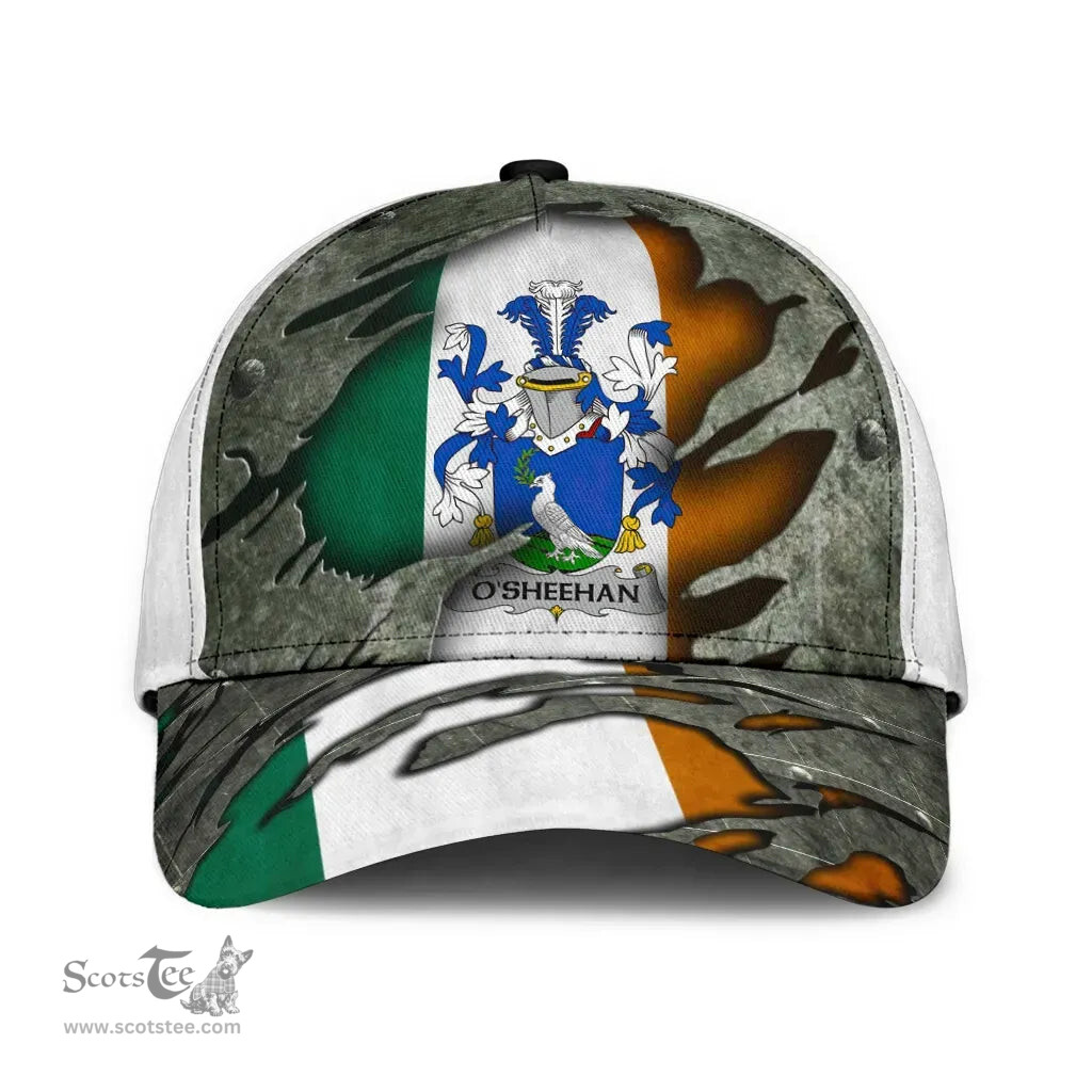 Irish Osheehan Coat Of Arms Family Crest Ireland Cap Irish In Me Cap