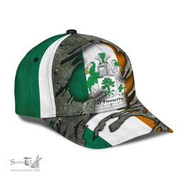 Irish Ofinnerty Coat Of Arms Family Crest Ireland Cap Irish In Me Cap