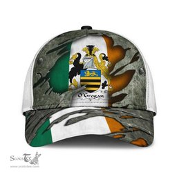 Irish Ogrogan Coat Of Arms Family Crest Ireland Cap Irish In Me Cap
