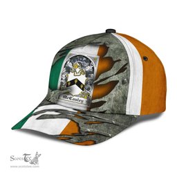 Irish Mccauley Coat Of Arms Family Crest Ireland Cap Irish In Me Cap