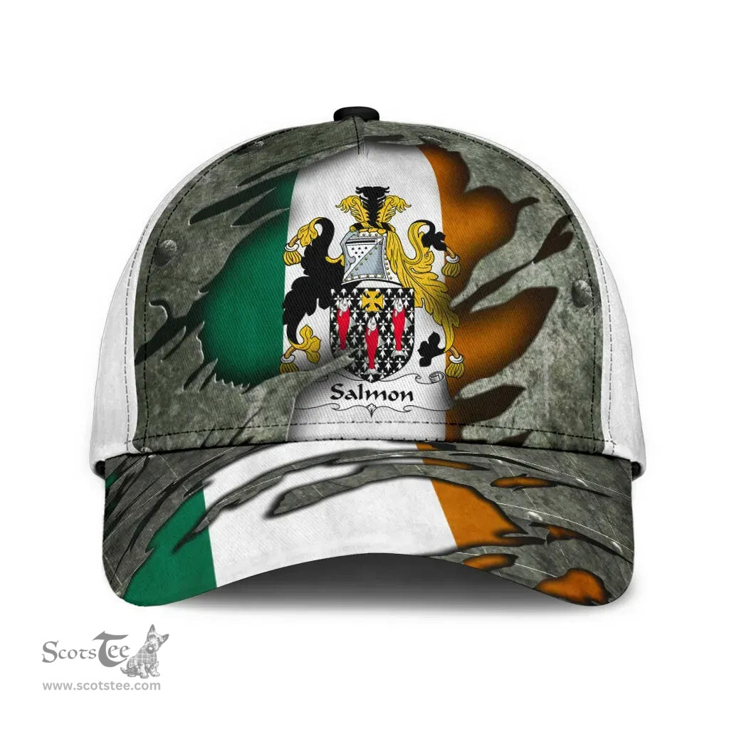 Irish Salmonarms Family Crest Ireland Cap Irish In Me Cap