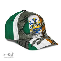 Irish Shinnick Coat Of Arms Family Crest Ireland Cap Irish In Me Cap