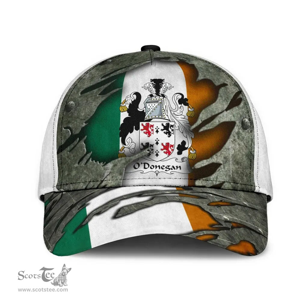 Irish Odonegan Coat Of Arms Family Crest Ireland Cap Irish In Me Cap