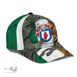 Irish Omulrony Coat Of Arms Family Crest Ireland Cap Irish In Me Cap