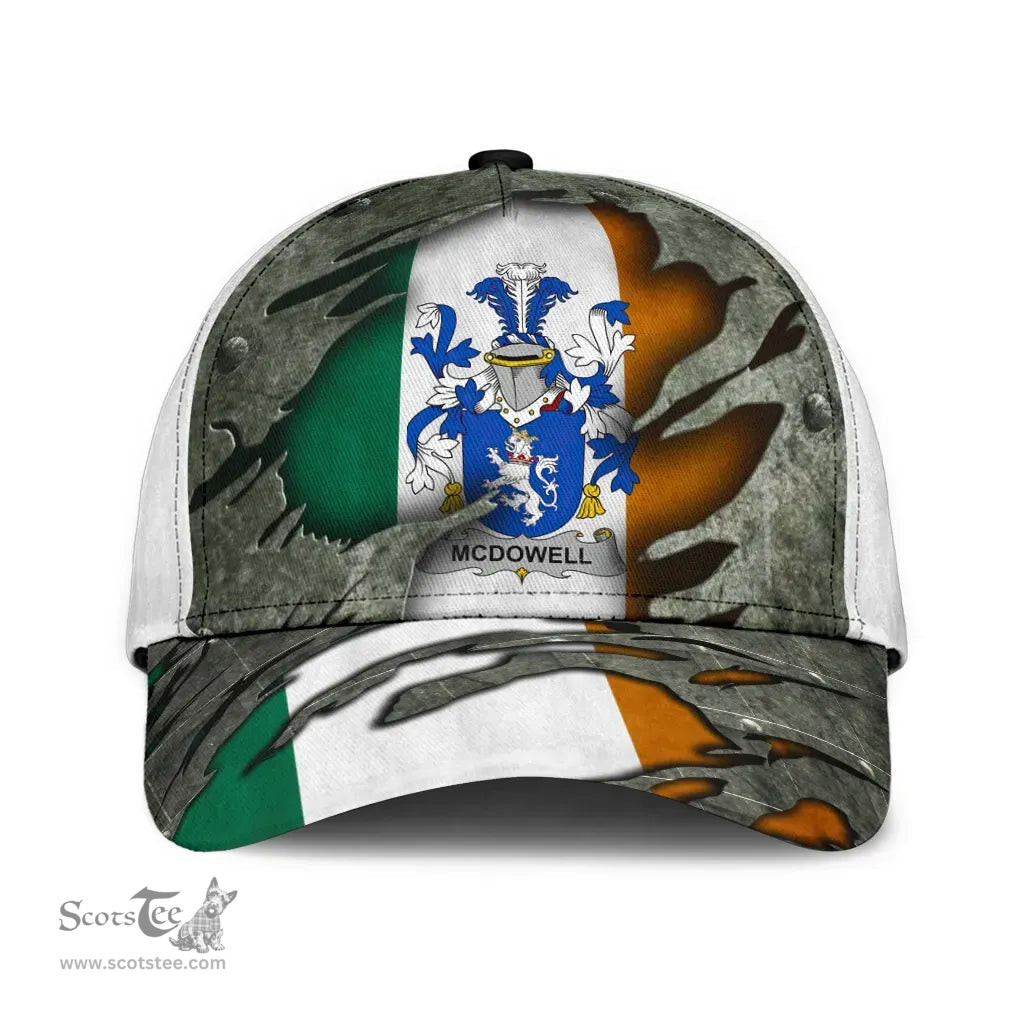 Irish Mcdowell Coat Of Arms Family Crest Ireland Cap Irish In Me Cap