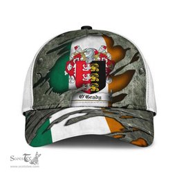 Irish Ogrady Coat Of Arms Family Crest Ireland Cap Irish In Me Cap
