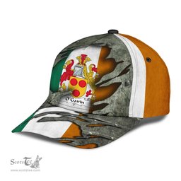 Irish Ogarvin Coat Of Arms Family Crest Ireland Cap Irish In Me Cap