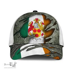 Irish Ogarvin Coat Of Arms Family Crest Ireland Cap Irish In Me Cap