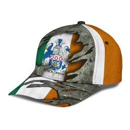 Irish Oholohan Coat Of Arms Family Crest Ireland Cap Irish In Me Cap