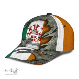 Irish Mcclancy Coat Of Arms Family Crest Ireland Cap Irish In Me Cap