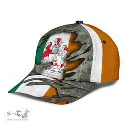 Irish Otwomey Coat Of Arms Family Crest Ireland Cap Irish In Me Cap