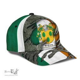Irish Oclery Coat Of Arms Family Crest Ireland Cap Irish In Me Cap