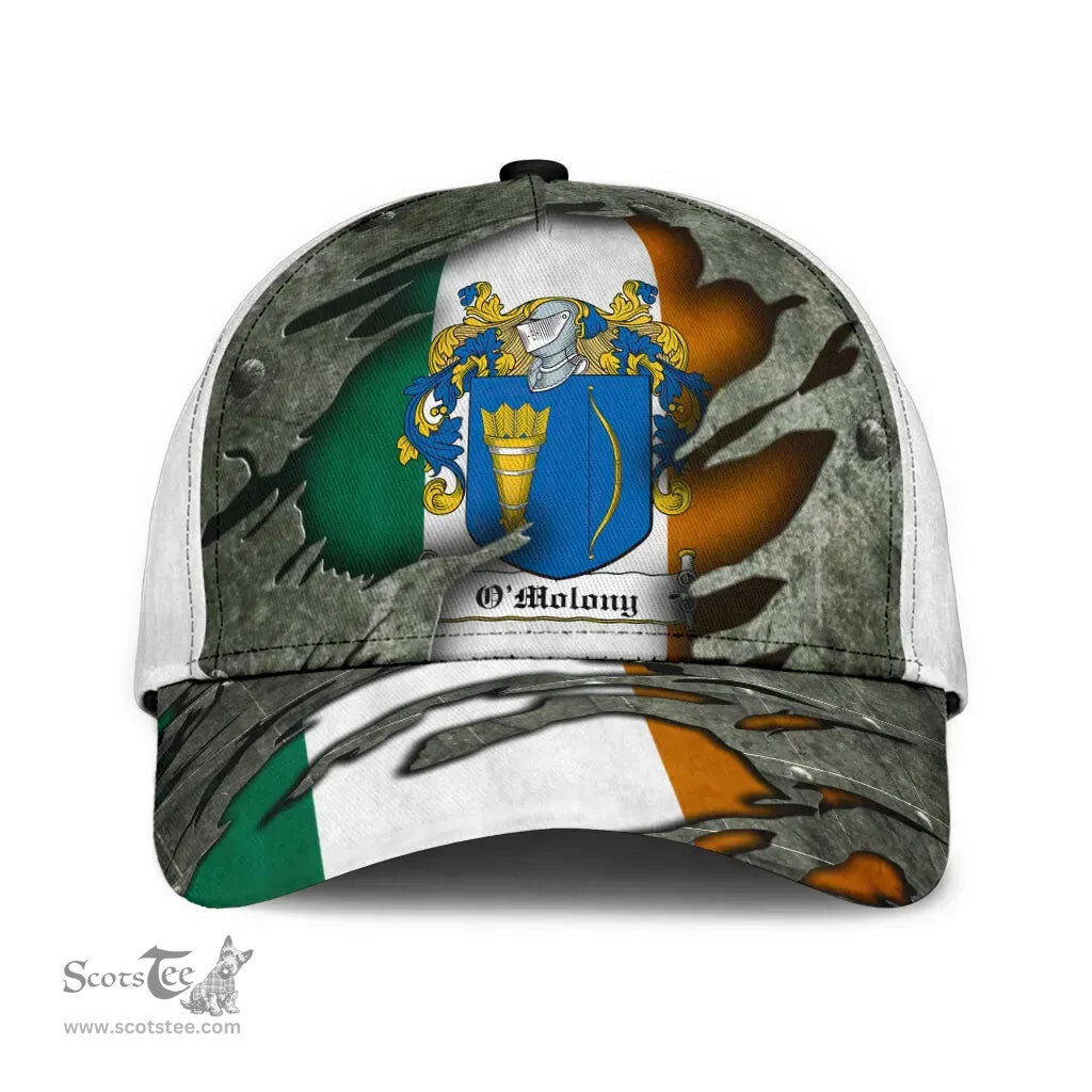 Irish Omolony Coat Of Arms Family Crest Ireland Cap Irish In Me Cap