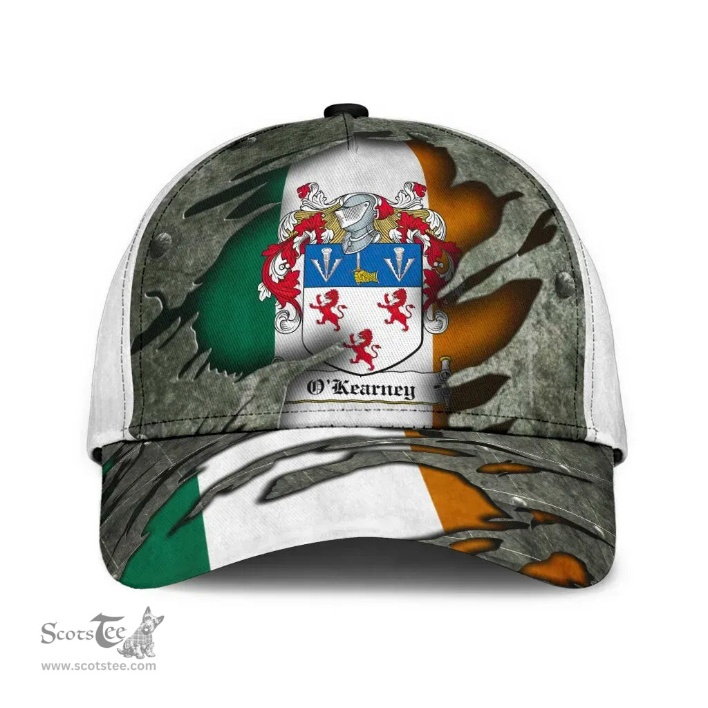Irish Okearney Coat Of Arms Family Crest Ireland Cap Irish In Me Cap
