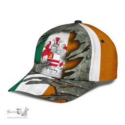 Irish Okirby Coat Of Arms Family Crest Ireland Cap Irish In Me Cap
