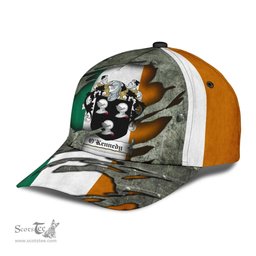 Irish Okennedy Coat Of Arms Family Crest Ireland Cap Irish In Me Cap