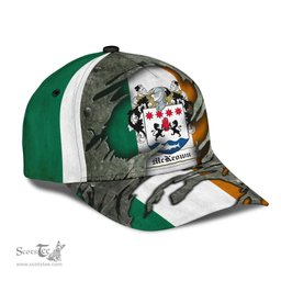 Irish Mckeown Coat Of Arms Family Crest Ireland Cap Irish In Me Cap