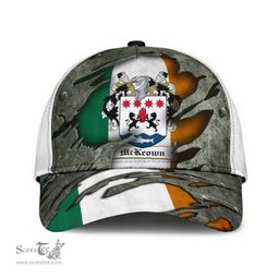 Irish Mckeown Coat Of Arms Family Crest Ireland Cap Irish In Me Cap