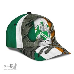 Irish Wickham Coat Of Arms Family Crest Ireland Cap Irish In Me Cap