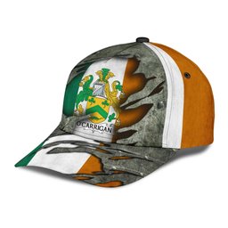 Irish Ocarrigan Coat Of Arms Family Crest Ireland Cap Irish In Me Cap