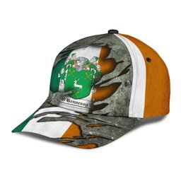 Irish Ohennessy Coat Of Arms Family Crest Ireland Cap Irish In Me Cap