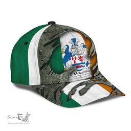 Irish Omelaghlin Coat Of Arms Family Crest Ireland Cap Irish In Me Cap
