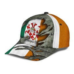 Irish Trydell Coat Of Arms Family Crest Ireland Cap Irish In Me Cap