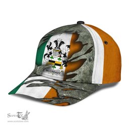Irish Mccready Coat Of Arms Family Crest Ireland Cap Irish In Me Cap