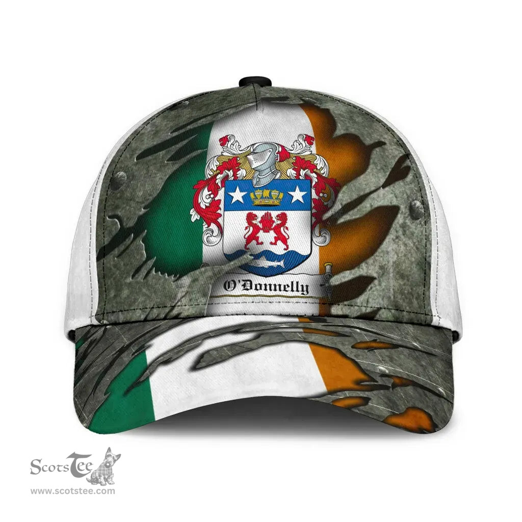 Irish Odonnelly Coat Of Arms Family Crest Ireland Cap Irish In Me Cap