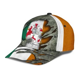 Irish Ocullinan Coat Of Arms Family Crest Ireland Cap Irish In Me Cap