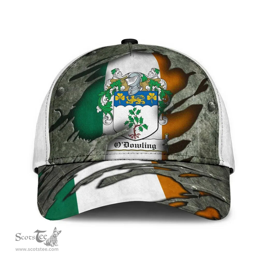 Irish Odowling Coat Of Arms Family Crest Ireland Cap Irish In Me Cap