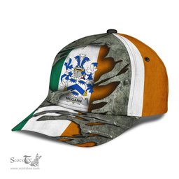 Irish Mcgann Coat Of Arms Family Crest Ireland Cap Irish In Me Cap