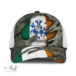 Irish Ogeary Coat Of Arms Family Crest Ireland Cap Irish In Me Cap