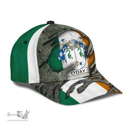 Irish Oday Coat Of Arms Family Crest Ireland Cap Irish In Me Cap