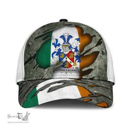 Irish Ohalligan Coat Of Arms Family Crest Ireland Cap Irish In Me Cap