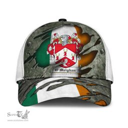 Irish Omeighan Coat Of Arms Family Crest Ireland Cap Irish In Me Cap