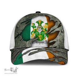 Irish Mchugh Coat Of Arms Family Crest Ireland Cap Irish In Me Cap