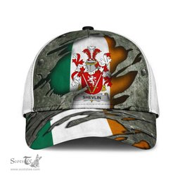 Irish Shevlin Coat Of Arms Family Crest Ireland Cap Irish In Me Cap