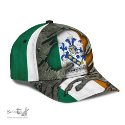 Irish Smyth Coat Of Arms Family Crest Ireland Cap Irish In Me Cap