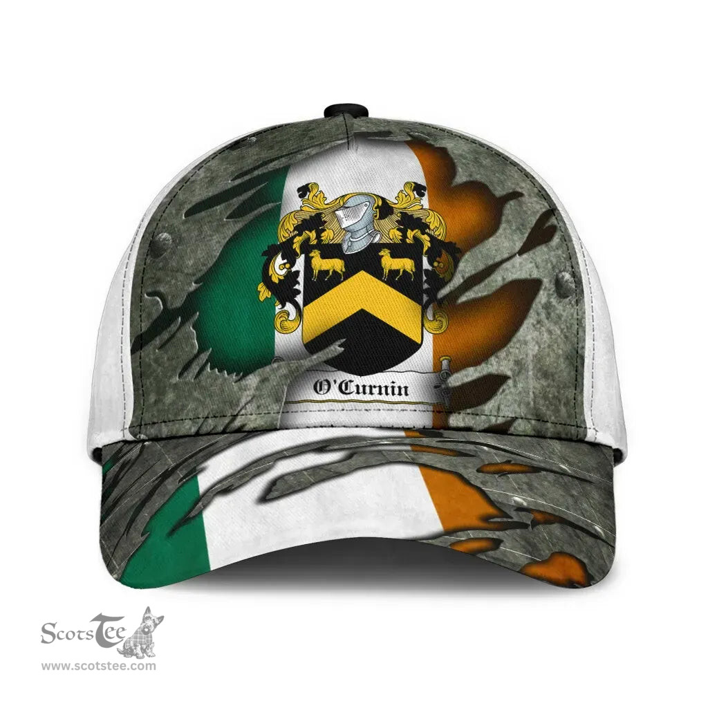 Irish Ocurnin Coat Of Arms Family Crest Ireland Cap Irish In Me Cap